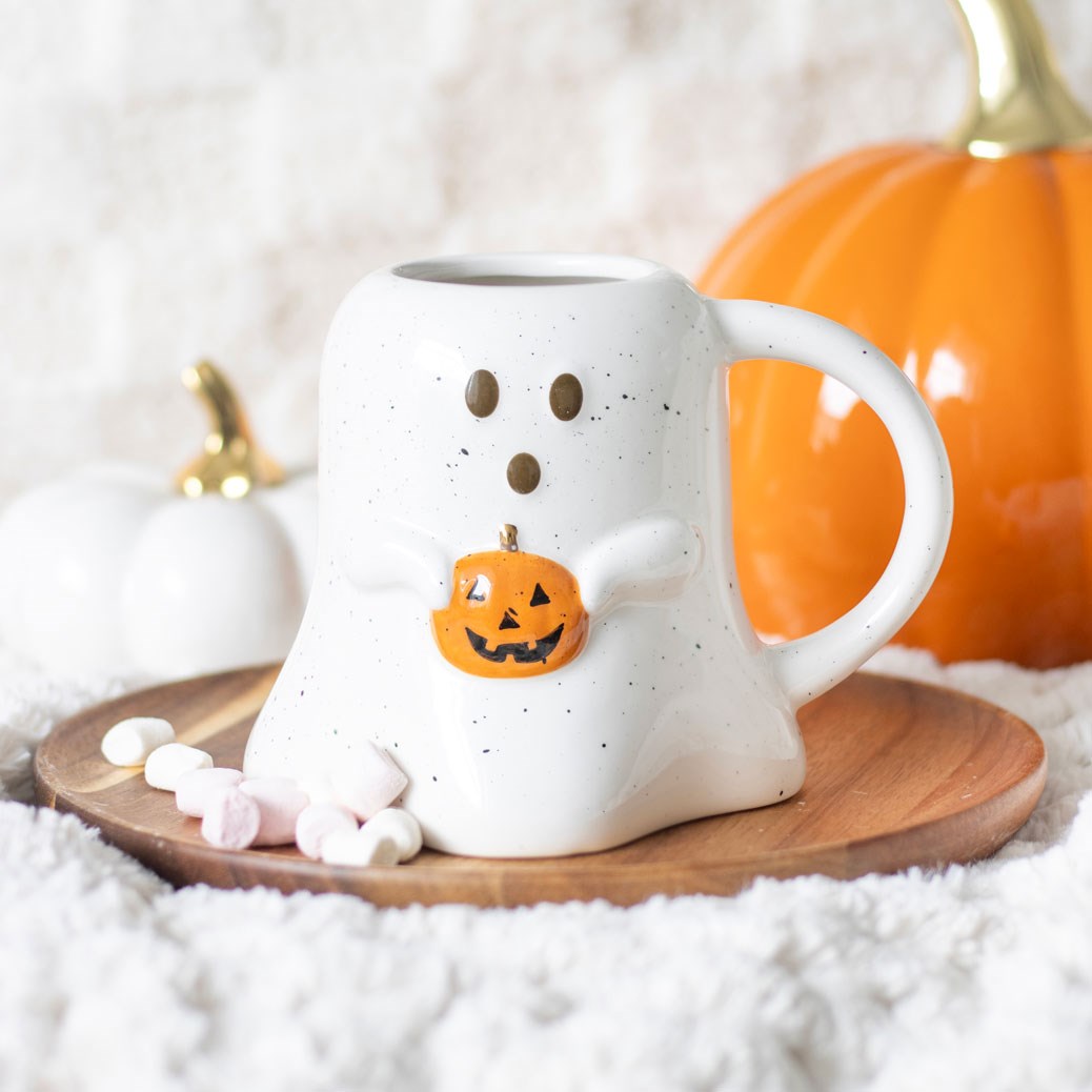 Taza fastasma, calabaza, colección Halloween