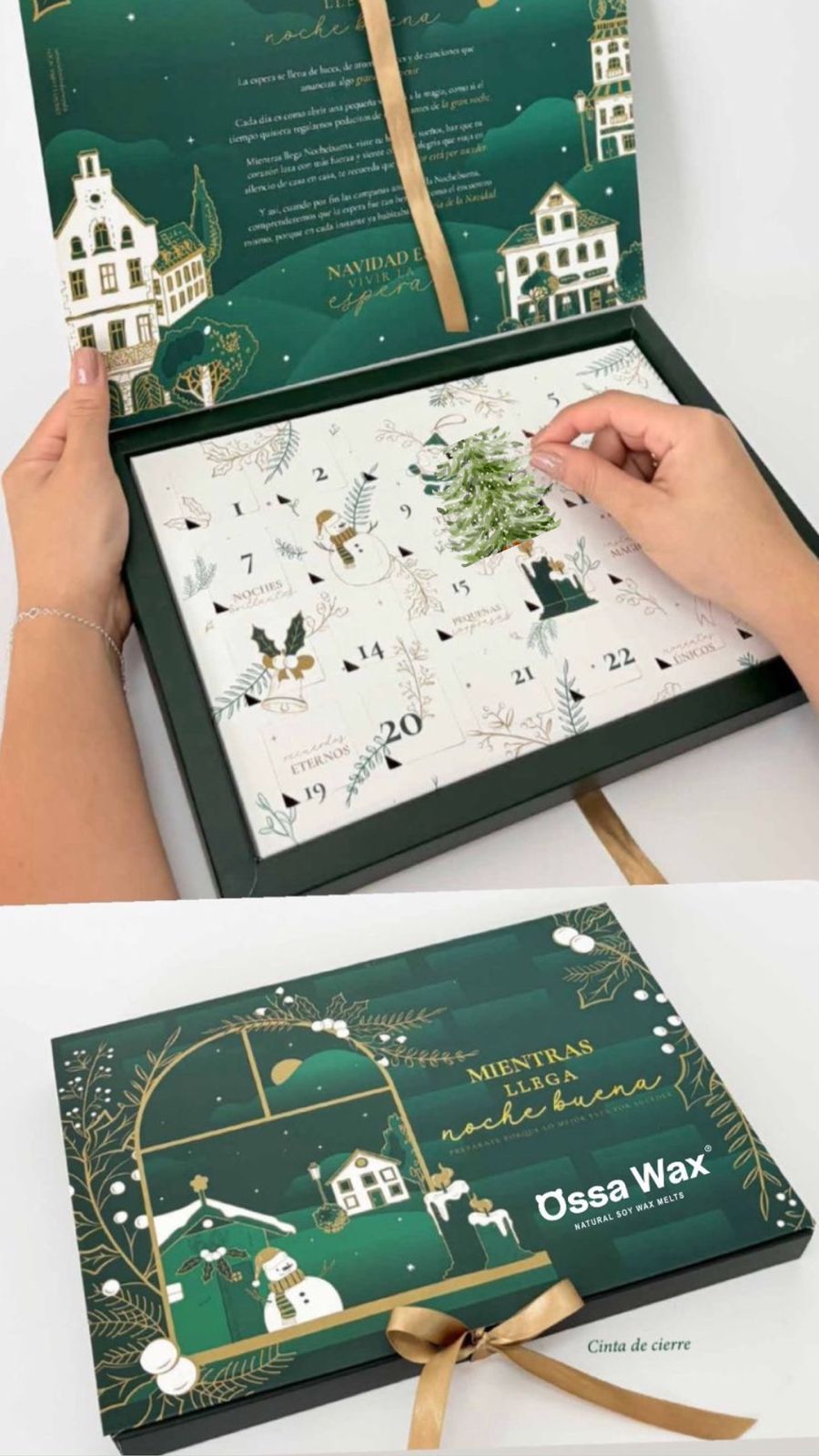 Calendario de Adviento, Ossa Wax Melts, 2026