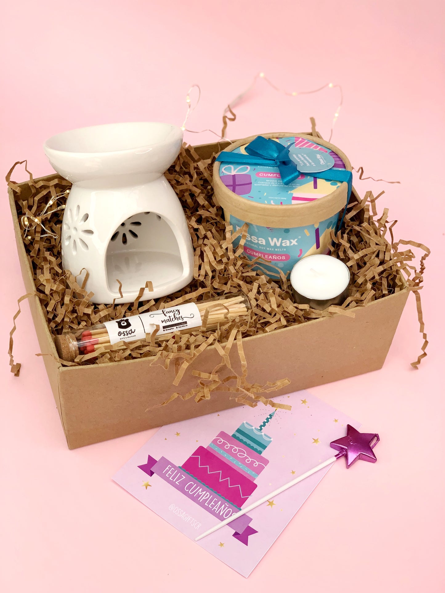 Ossa Wax Mix Jar Cumpleaños