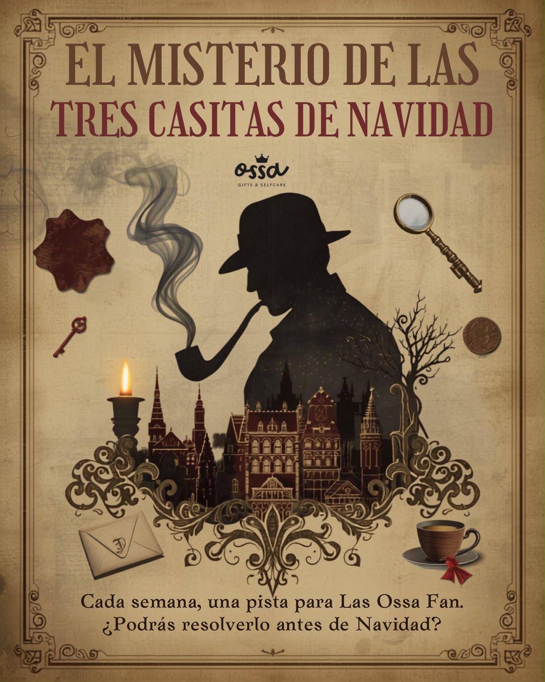 Sherlock y las 3 casitas perdidas | Novela navideña de Ossa Costa Rica