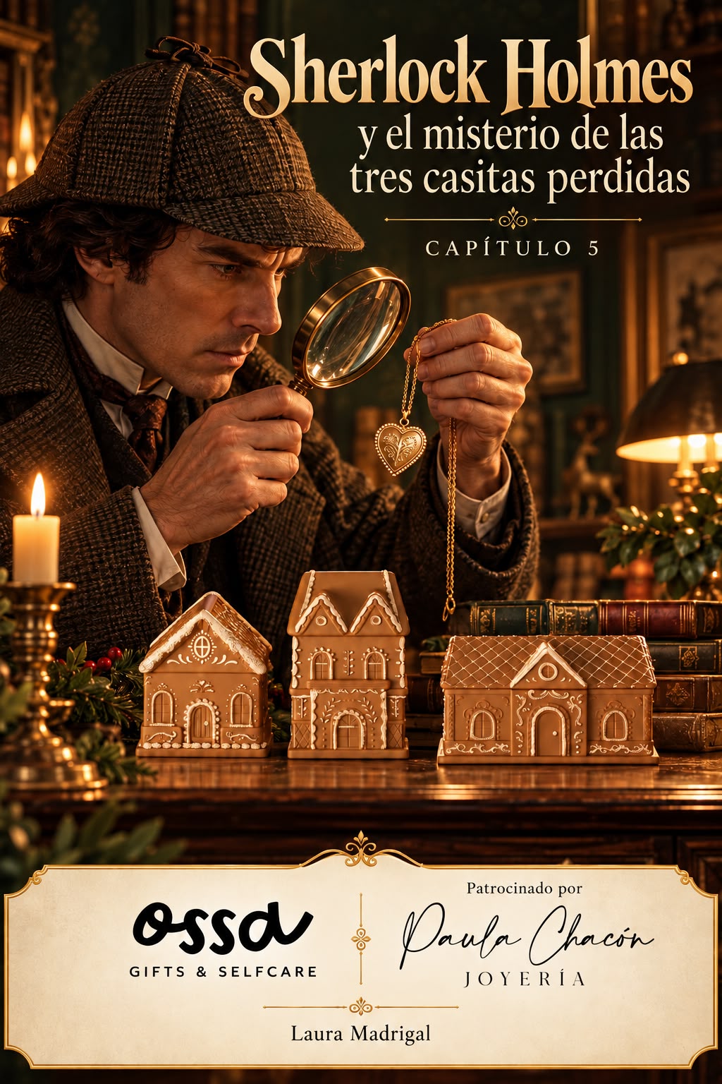 Sherlock y las 3 casitas perdidas | Novela navideña de Ossa, Capítulo #5, La visita que faltaba.