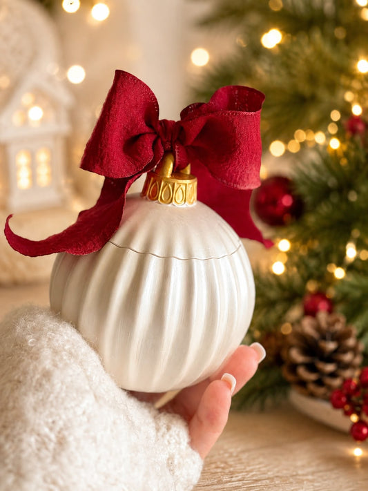 Taller de Velas Bombas de Navidad 🎄🕯️