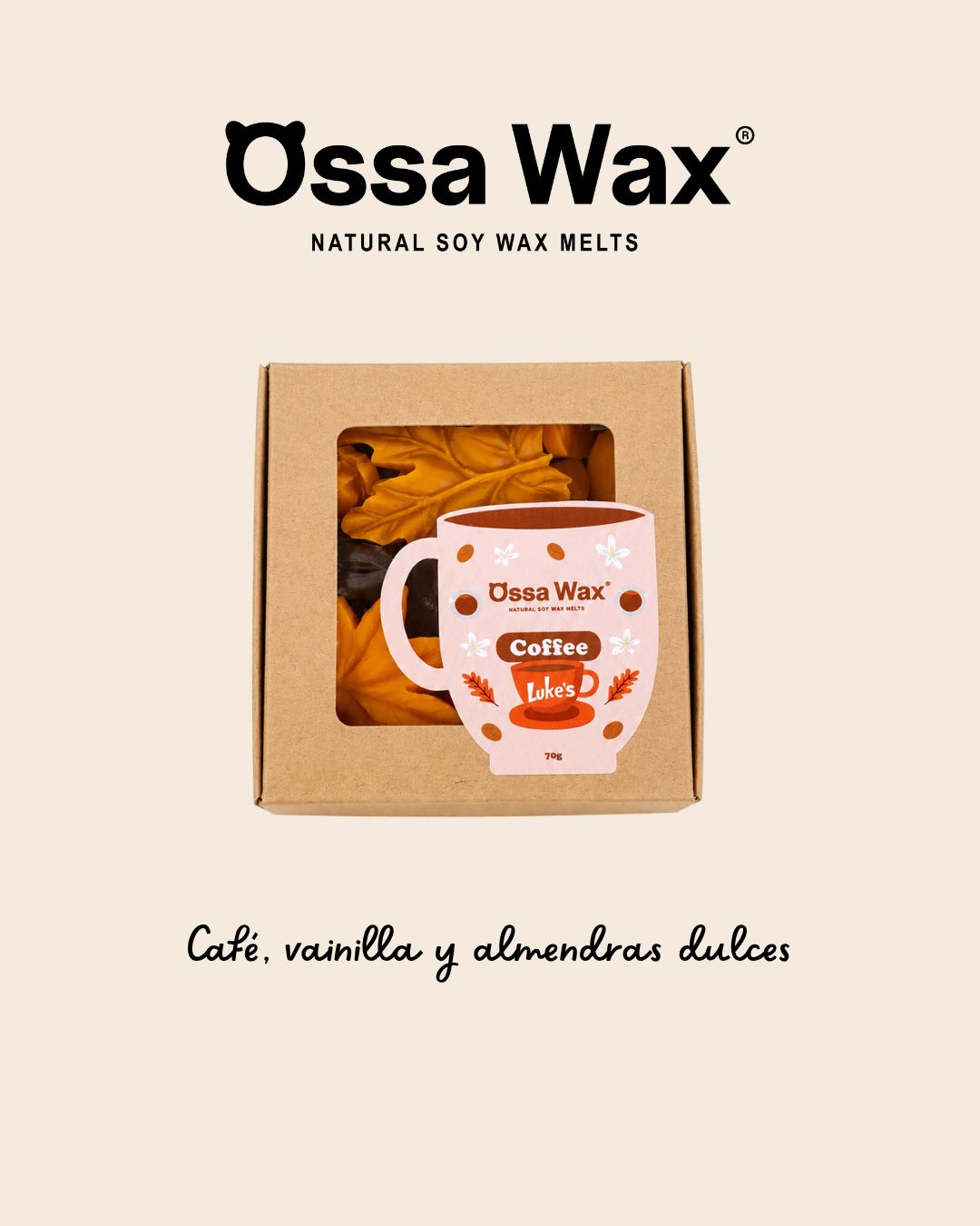 Ossa Wax Melts, Coffee Lukes