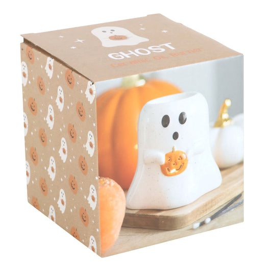 Quemador Wax Melts, Fantasma otoñal con calabaza