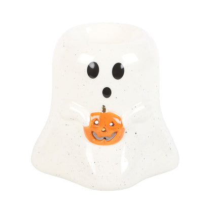 Quemador Wax Melts, Fantasma otoñal con calabaza