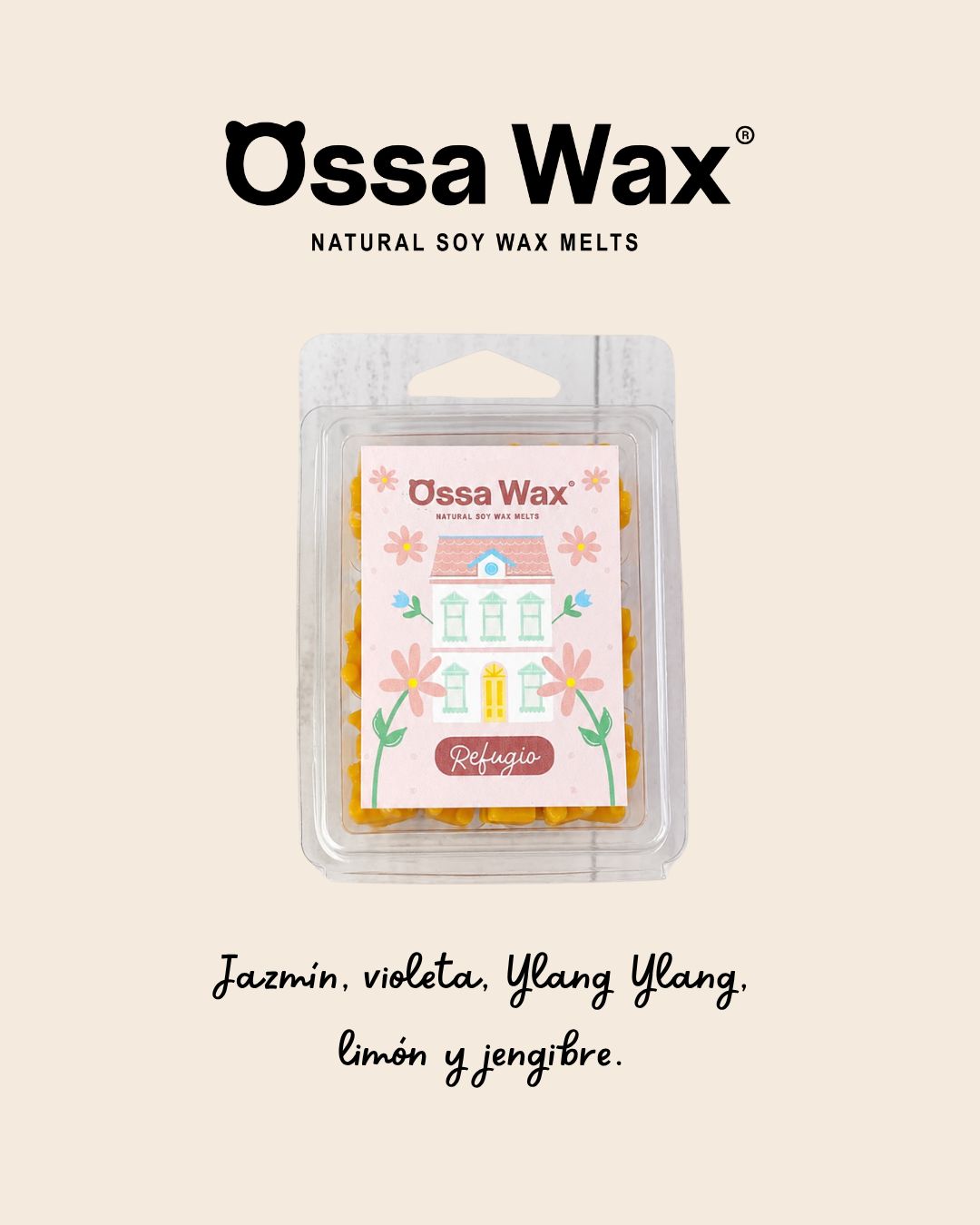 Ossa Wax Melts, Refugio