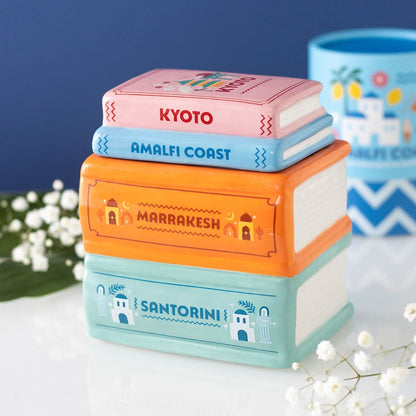 Quemador de Cera "Pila de Libros, viaje" Ossa Wax Melts