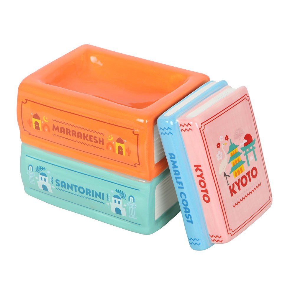 Quemador de Cera "Pila de Libros, viaje" Ossa Wax Melts