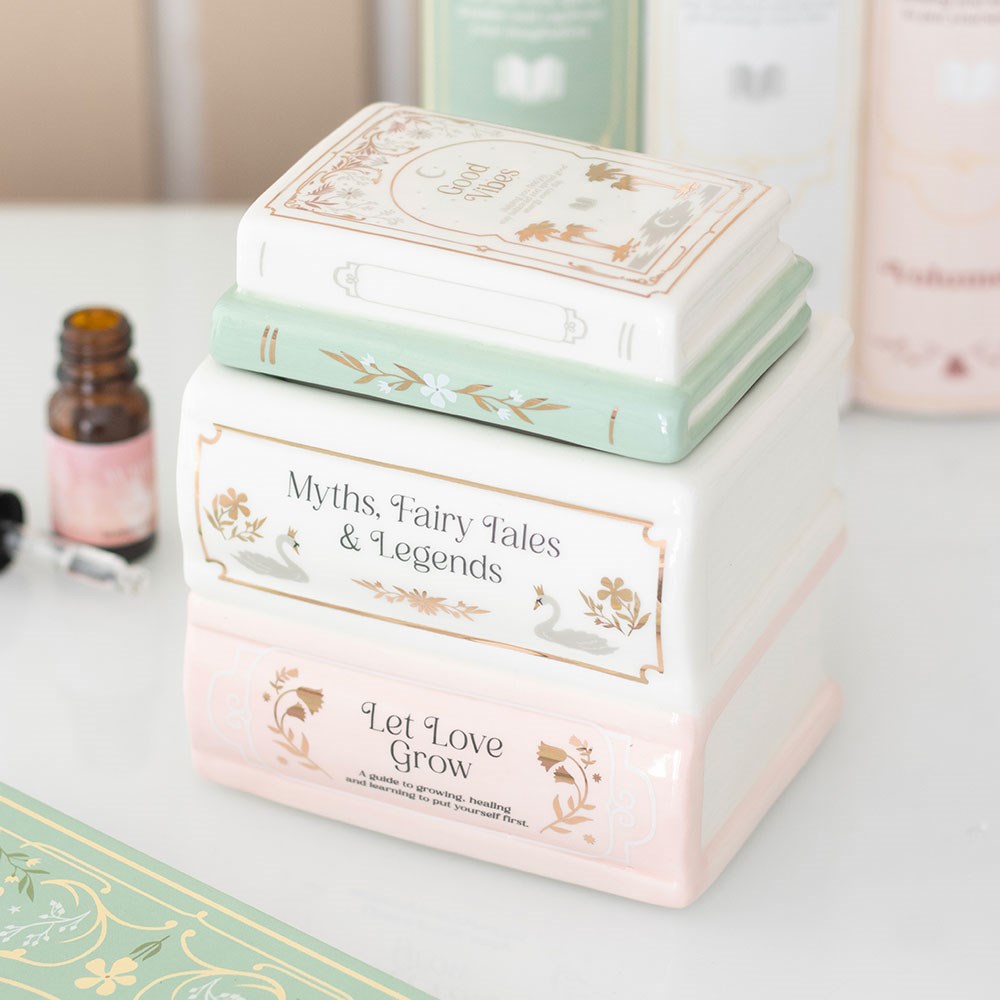 Quemador de Cera "Pila de Libros" Ossa Wax Melts