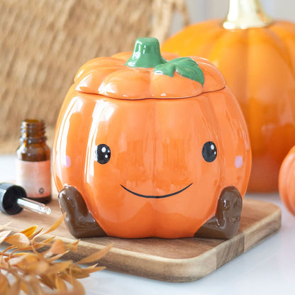Quemador de Wax Melts, Calabaza sonriente
