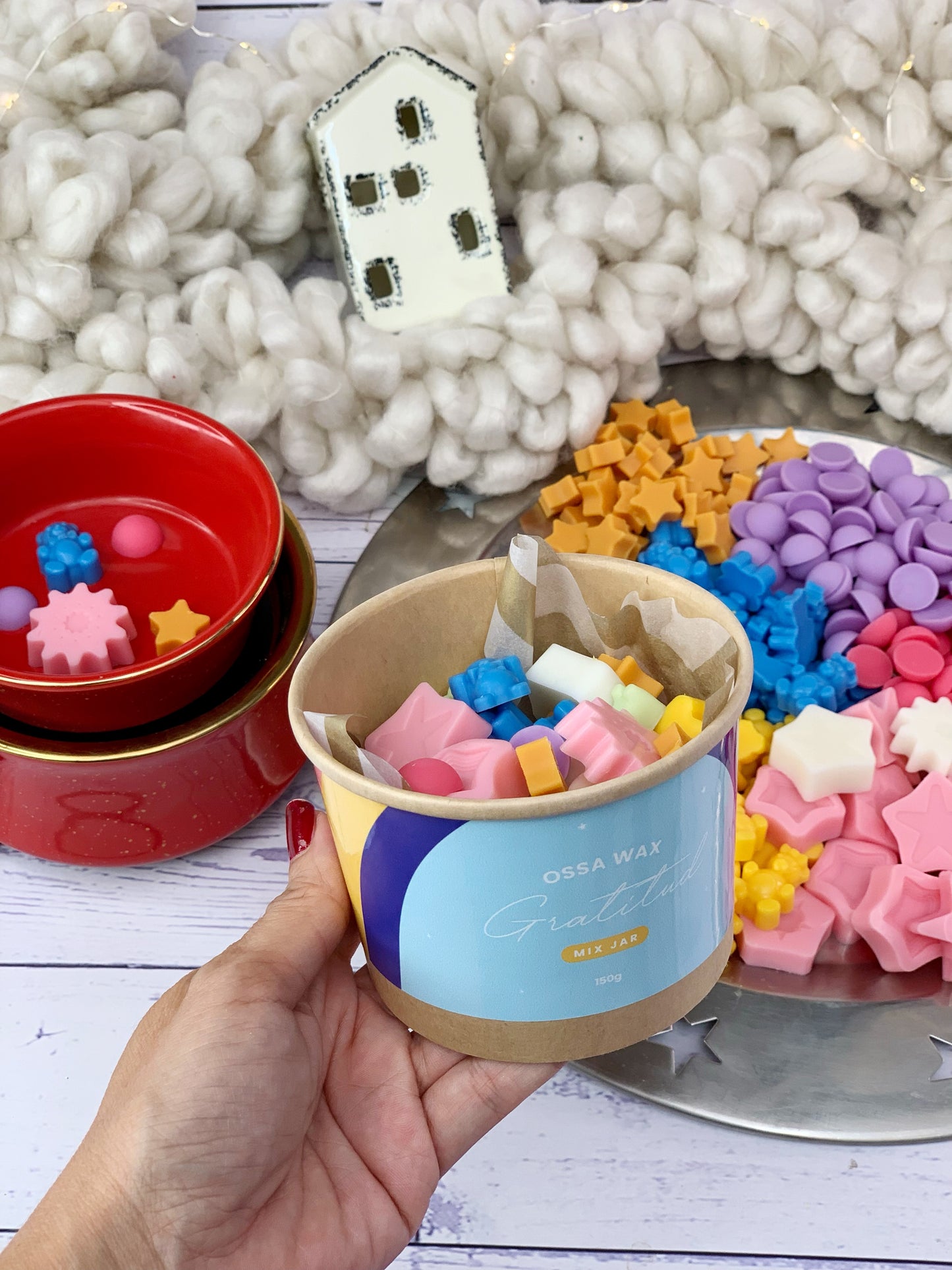 Osa Wax Wax Mix Jar Gratitud